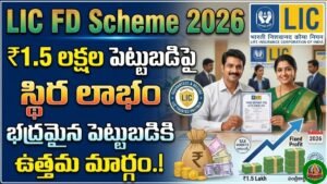 LIC FD Scheme 2026
